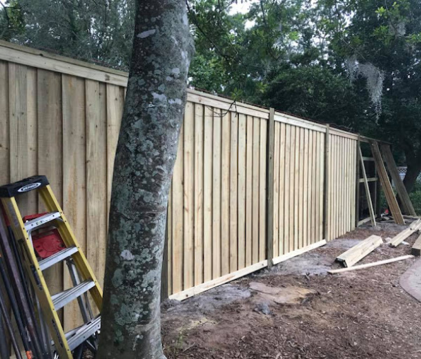 wooden fence company