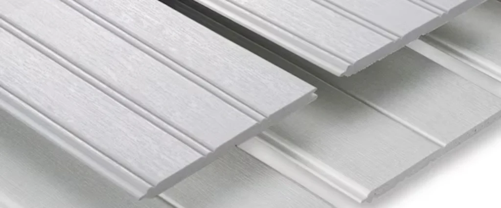 Waterproof decking boards showcasing textured surface design.