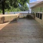 Wood Railing Deck 6